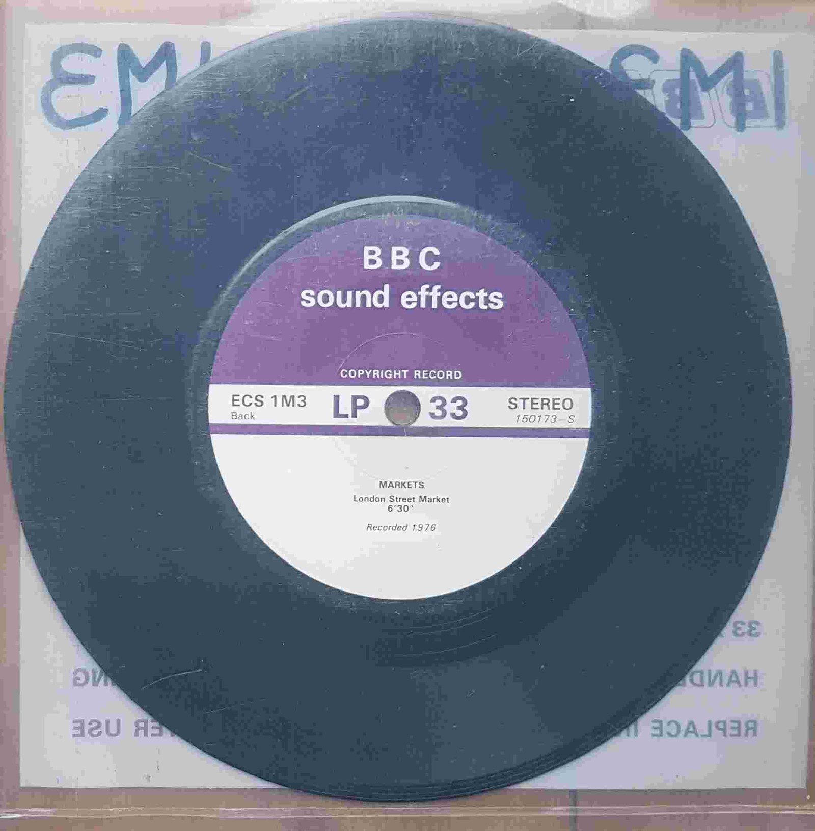 Back cover of ECS 1M3